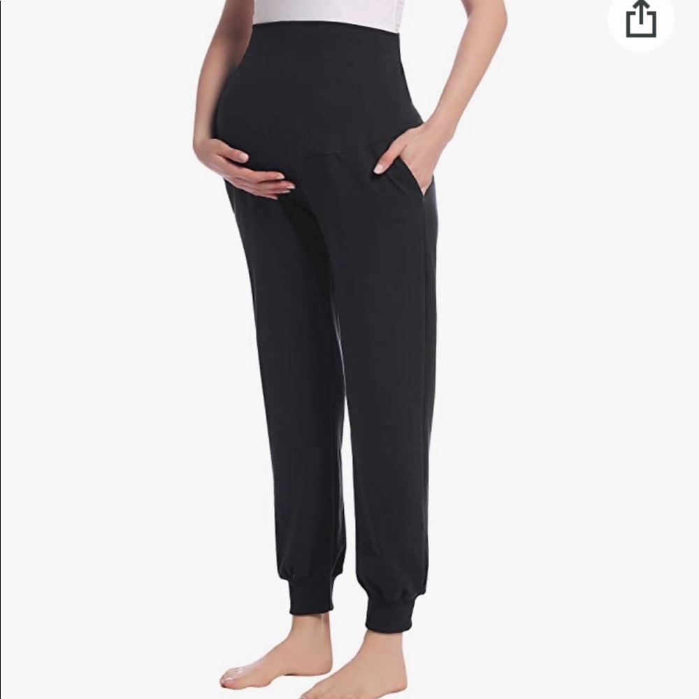 Joyaria Womens Maternity/Pregnancy Sweat Pants.